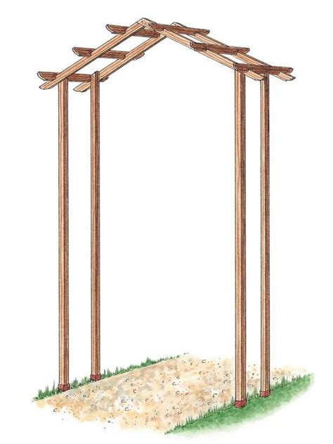Cómo Construir Un Kit De Arco De Madera Tutoriales Diy Garden