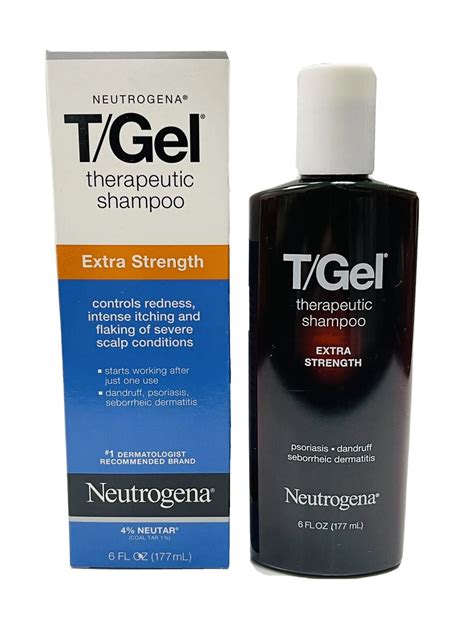 Neutrogena Tgel Extra Strength Shampoo 6oz Scuffed Box Ebay