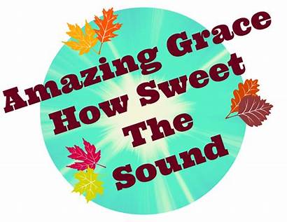 Clip Religious Clipart Fall Christian Grace Amazing