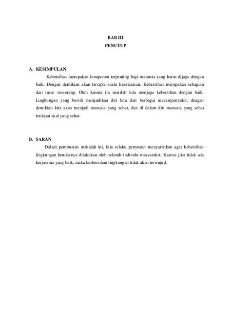 16++ Kesimpulan Tentang Kesehatan Lingkungan | My Makalah