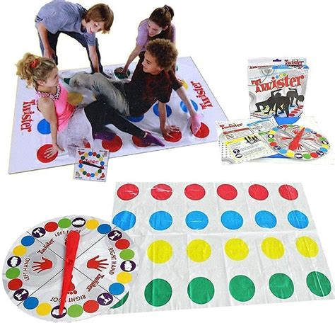 buy hs enterprise twister game bigger mat more colored spots classic board game for party and