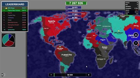 Winning Strategy World Map Satisfaction Territory Games Io