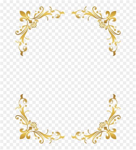 X Arabesco Dourado Png Molduras Casamento Arabescos Greek Border Designs Gold Clipart Is