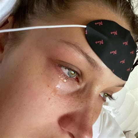 bella hadid shares selfies of her crying about her anxiety news and gossip
