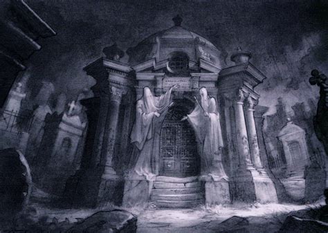Halloween Treat Disney S Haunted Mansion Concept Art