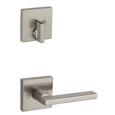Kwikset door handlesets are available in multiple styles and finishes to enhance the entrance to your home. Kwikset 98180-003 San Clemente Low Profile Satin Nickel ...