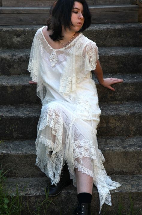 Reserved Beautiful Vintage Flapper Style White Lace And Pearl Etsy In
