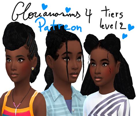 The Sims4 Child Hair