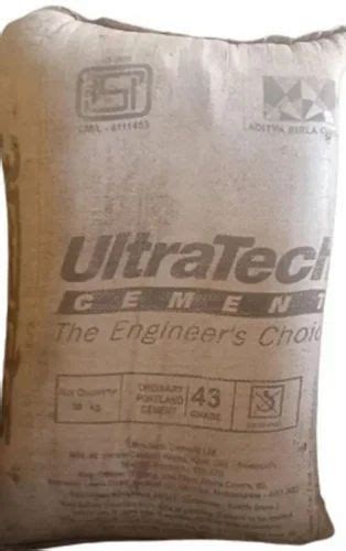 Ultratech Cement Opc At Rs 390bag Gray Cement In Jodhpur Id