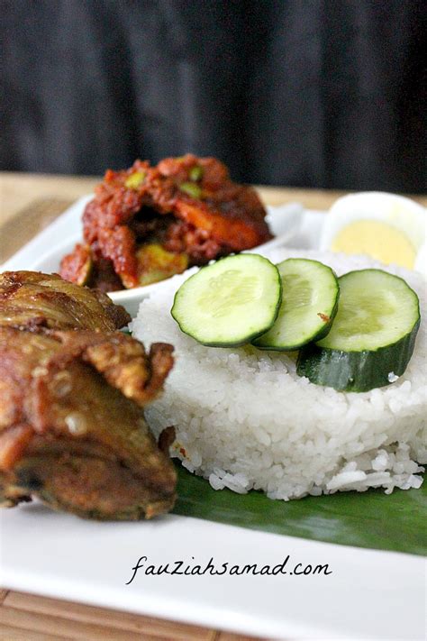 Nasi lemak nasi lemak malaysia sambal bawang nasi lemak teri pedas nasi gemuk. FauziahSamad.com: NASI LEMAK SEPARUH TANAK SEPARUH KUKUS