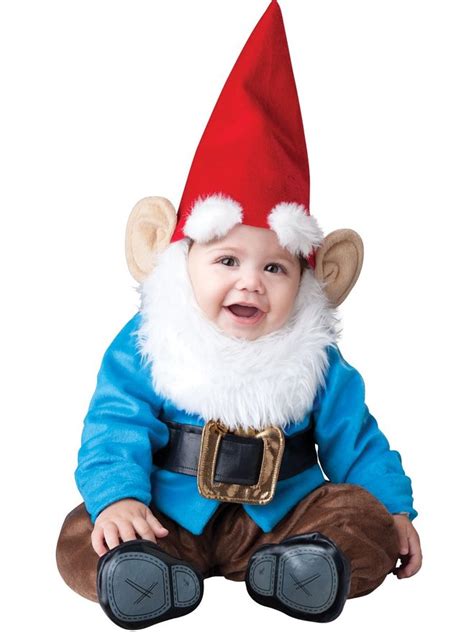 Baby Lil Garden Gnome Halloween Costume Earn The Necklace