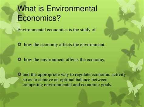 Ppt Environmental Economics Powerpoint Presentation Free Download