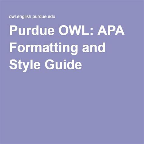 The opposite, paper owl purdue apa sample of course. Purdue OWL: APA Formatting and Style Guide | Writing lab ...