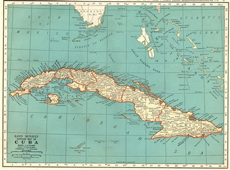 Vieille Carte Cuba Ancienne Et Carte Historique Cuba