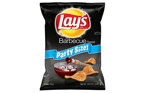 Lays Barbecue Flavoured Potato Chips Party Size Pack 4181 Grams