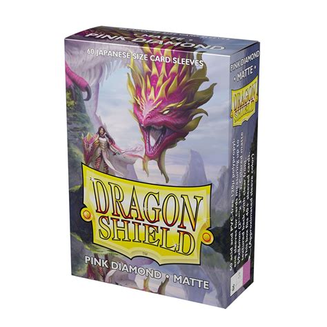 Dragon Shield Small Sleeves – Matte Pink Diamond “Cornelia” (60