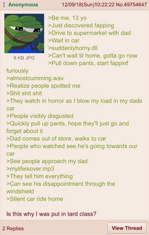 Anon Is Horny And Retarded R Greentext Greentext Stories Know