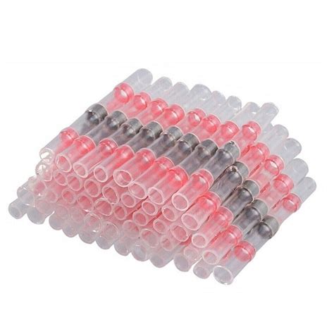 300pcs Solder Seal Sleeves Heat Shrink Wire Connectors Butt Terminals