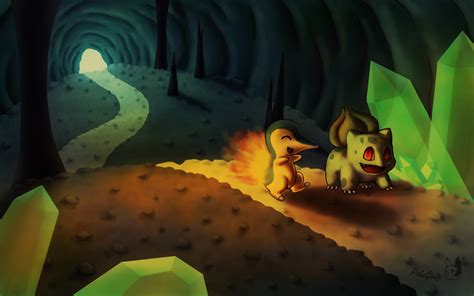 Crystal Cave By Pokegirl5 On Deviantart Crystal Cave Pokemon