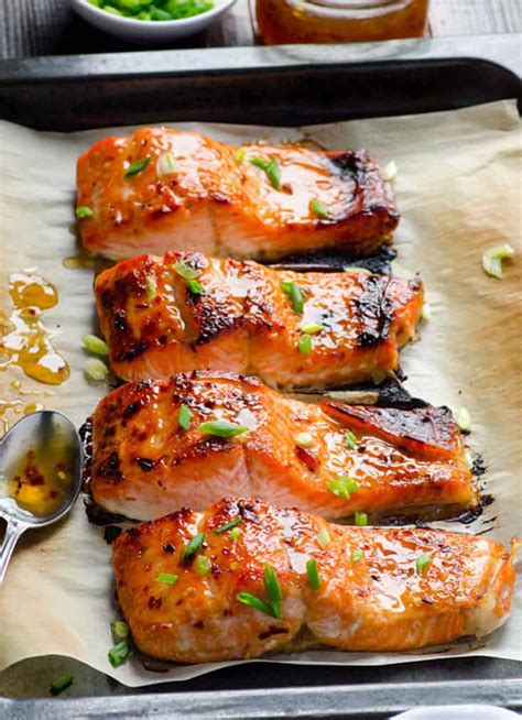 Oven baked salmon by a spicy perspective. Easy Baked Salmon Recipes for Kids - 22 Ways to Love Fish!