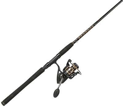 Penn battle ii spinning combo: NEW PENN 7' BATTLE II SPINNING COMBO 4000 FISHING ROD ...