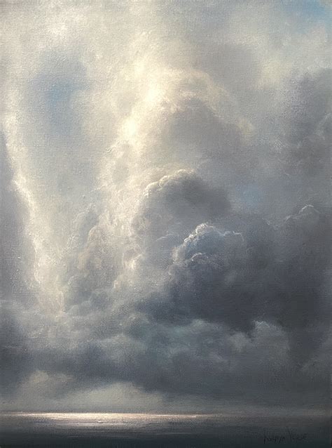 Exquisite Oil Paintings Capture The Beauty Of Cloudy Skies My Modern Met