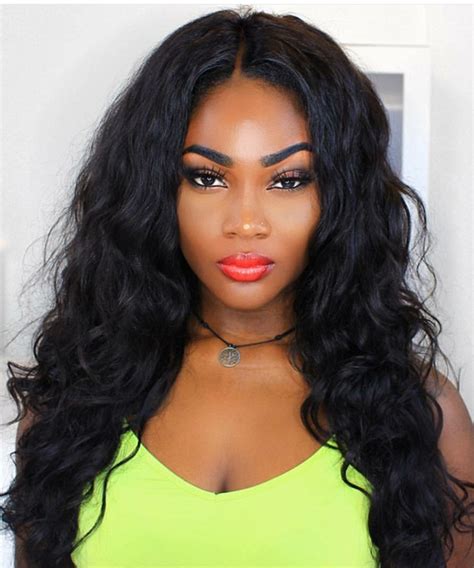 Sale 18inch 150 Density Lace Front Human Hair Wigs Natural Wave