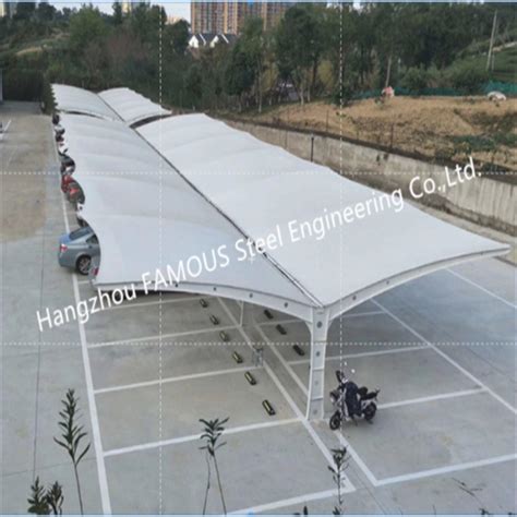 China Outdoor Steel Membrane Structure Parking Shelter Modern Free