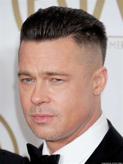 Brad Pitt Hairstyle Fury