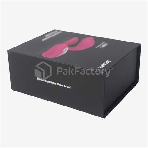 Sex Toy Packaging With Magnetic Closure Pakfactory