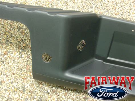 09 Thru 14 Ford F 150 Oem Genuine Ford Rear Bumper Top Step Pad Cover W