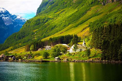 Best Scenery In The World Naeroeyfjord Photo 3 Scenery Natural