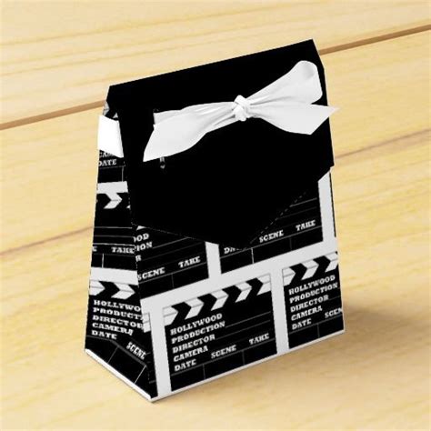 Movies Clapboard Favors Favor Box Zazzle Movie Awards Party