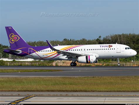 Hs Txt Thai Airways Airbus A Wl Photo By Metal Birds And