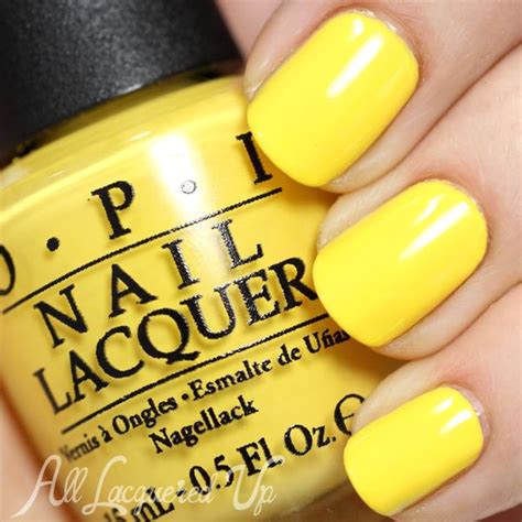 Opi Just Cant Cope Acabana Swatch Via Alllacqueredup I Need A Yellow