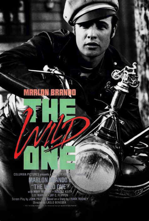 Brando's motorcycle jacket has a. The Wild One (1953) - DVD PLANET STORE