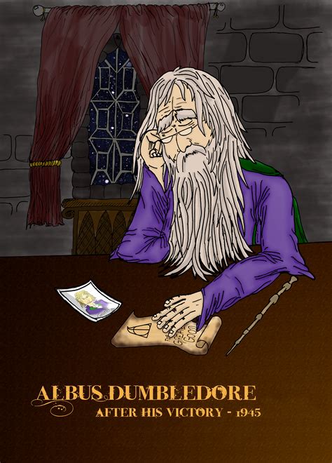 Dumbledore 1945 Colored By Zyklo12 On Deviantart