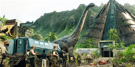 Jurassic Worlds Saddest Brachiosaurus Death Ties Directly To Jurassic Park