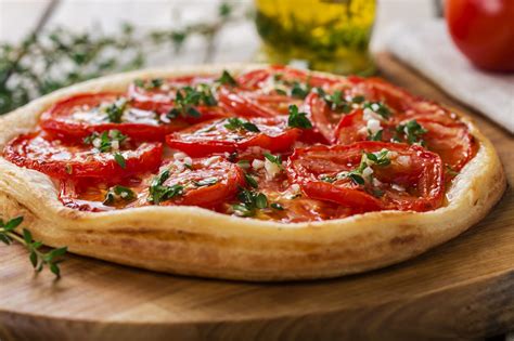 Tarte aux tomates et à la moutarde de Dijon