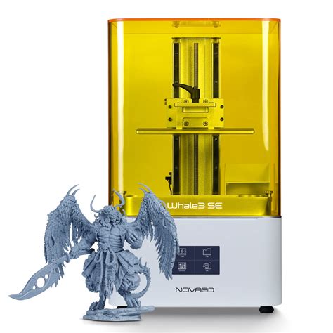NOVA3D Whale3 SE MSLA 3D Resin Printer UV Resin Photo Curing Printer