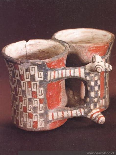 Vasos Comunicantes Cultura Diaguita Inka Fase Iii 1470 1536 Dc