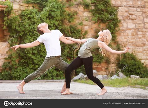 Passionate Couple Dancing Stock Photo Image By Belchonock