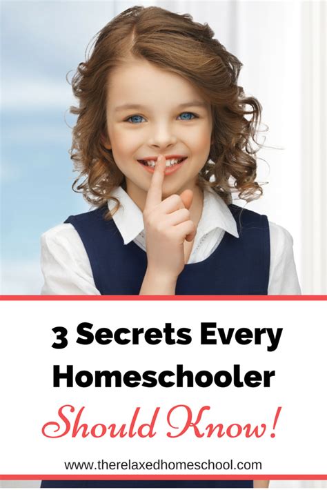 3 Secrets Every Homeschooler Should Know The Brilliant Homeschool