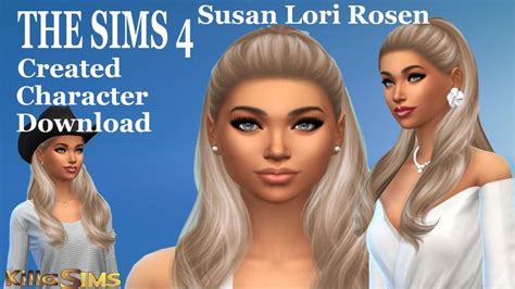 Susan Lori Rosen Sims 4 Character And Body Preset Download Sims 4