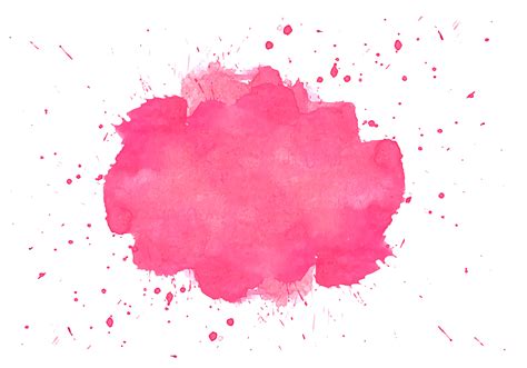 Beautiful Soft Pink Watercolor Splash Vector Art At Vecteezy