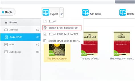 As one of the best pdf to epub converter software for windows, it will get pdf files in epub. Best EPUB to PDF Converter to Convert EPUB to PDF