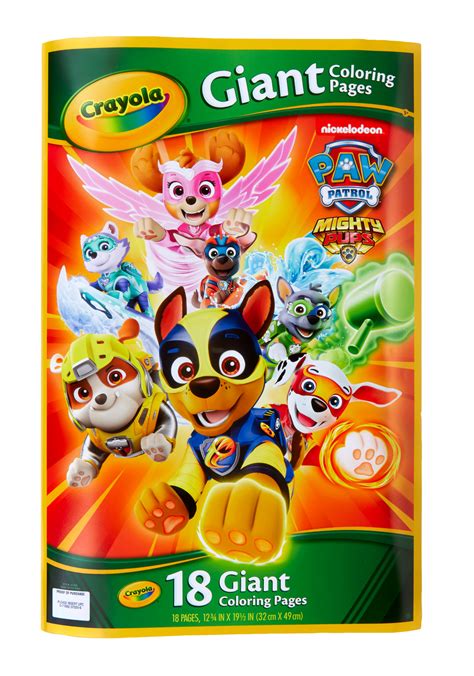 Crayola Giant Coloring Pages, Paw Patrol and Minions Bundle - Walmart.com