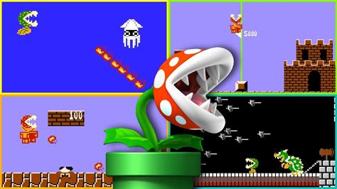 Play As Piranha Plant In Super Mario Bros On The Nes Youtube