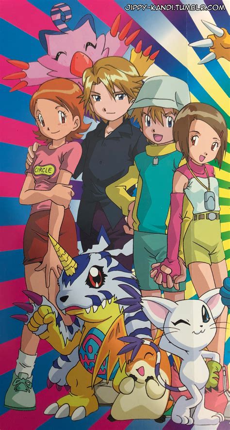 Digimon Adventure Character Collection Poster