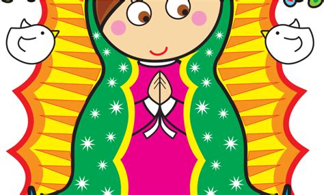 Caricias Al Corazón Virgen De Guadalupe Cartoon 900x472 Png Download